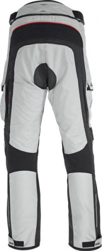 IXS EAGLE PANTS HELLGRAU-SCHWARZ-ROT pantaloni touring
